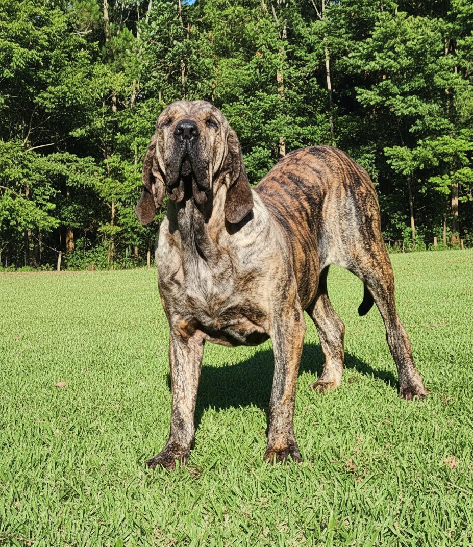 Barão — reprodutor fila brasileiro tigrado